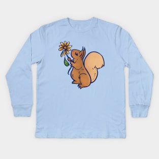 Squirrel Kids Long Sleeve T-Shirt